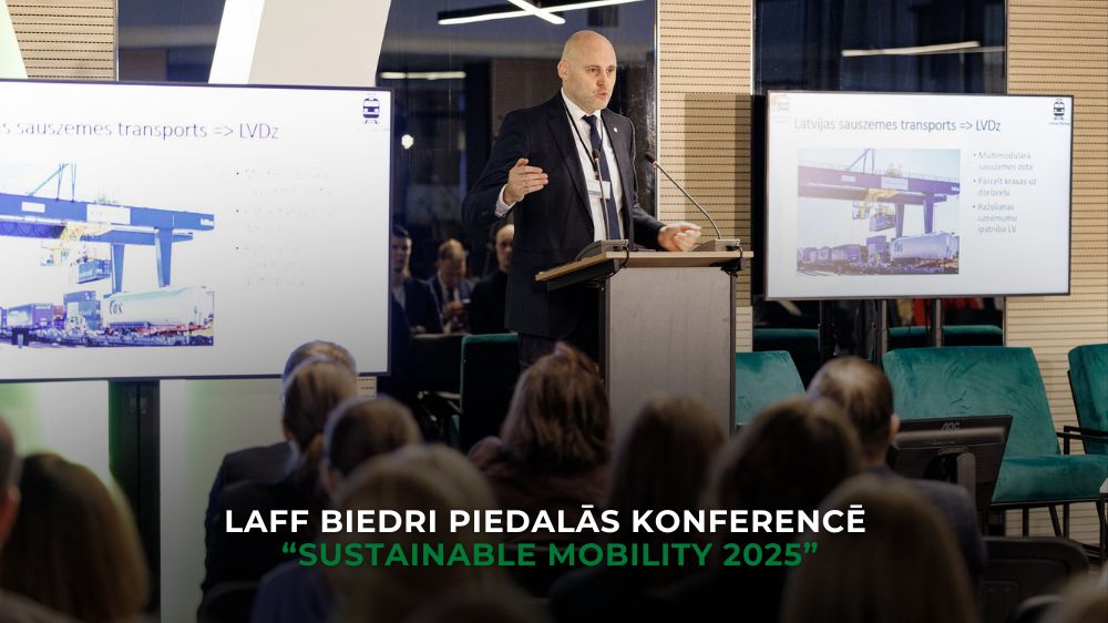 LAFF biedri piedalās konferencē “Sustainable Mobility 2025”